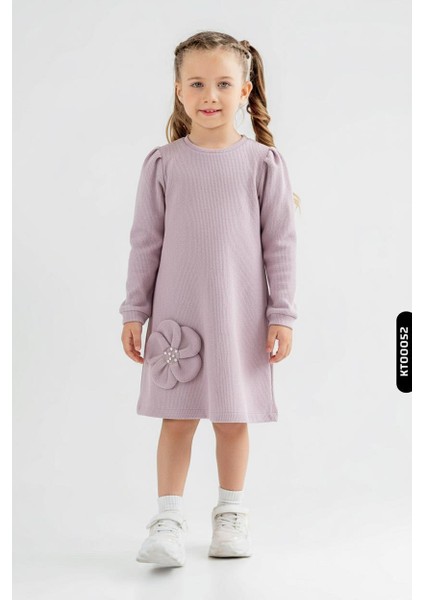 Kız Çocuk Elbise 4-7 Yaş 52103