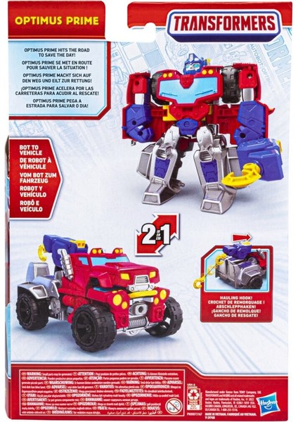 Transformers Optimus Prime 2 In 1 Dönüşen Robot Kamyon Figür Hasbro F4446 - 15 cm indirimleri