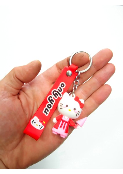 Anahtarlık Aksessuar 3D Silikon Anahtarlık-Hello Kitty fiyatları