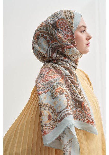 Rosella Soft Mavi Nilla Pamuklu Şal fiyatları