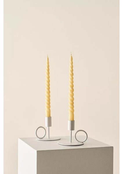 Şamdan Mum 2’li Set