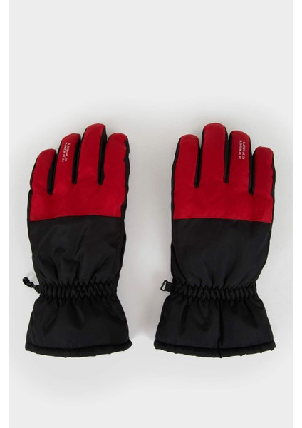 Erkek Renk Bloklu Eldiven F3921AX25WN