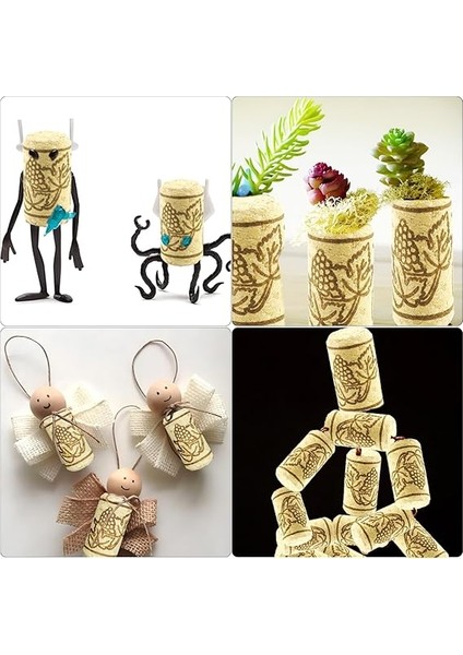 Işi Için Şarap Mantarı, Mantar Tıpa, El Işi Mantarı, Şişe Mantarı, Doğal Mantar, Şampanya Mantarı, Şarap Mantarı, Şarap Bira Şişesi, El Işi, Dekorasyon, Kendin Yap 27 Adet (20 x 38 Mm) indirimleri