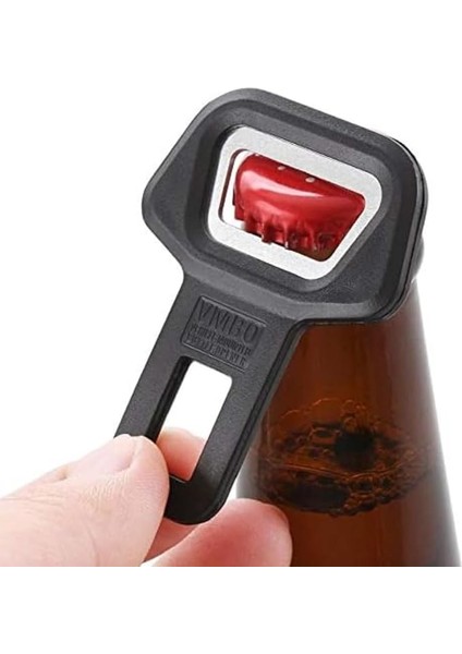 Emniyet Kemeri, 2 Adet Kemer Alarmı,gazoz Açacağı, Kemer Adaptörü, Kayış Kilidi, Kemer Alarmı Durdurucu, Kemer Uyarısı, Farklı Renk Seçenekleri (Siyah)