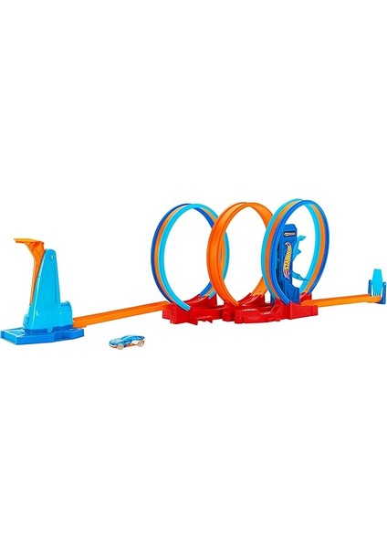 Wheels Ultra Hots Çılgın Çember Yarışı Seti, 4 Yaş ve Üzeri