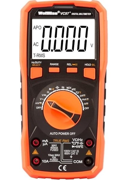 VC97+ Multimetre Ölçü Aleti Avometre True Rms