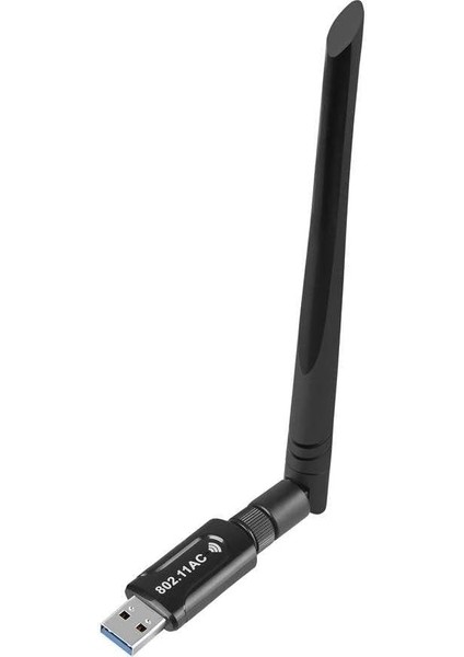 USB 3.0 Dual Band 1200 Mbps Wi-Fi Kablosuz Alıcı Ağ Adaptörü fırsatları