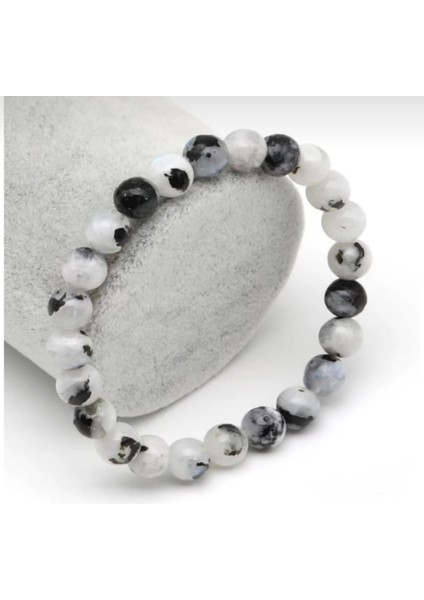 Ay Taşı Doğal Taş Bileklik 8 mm fiyatları