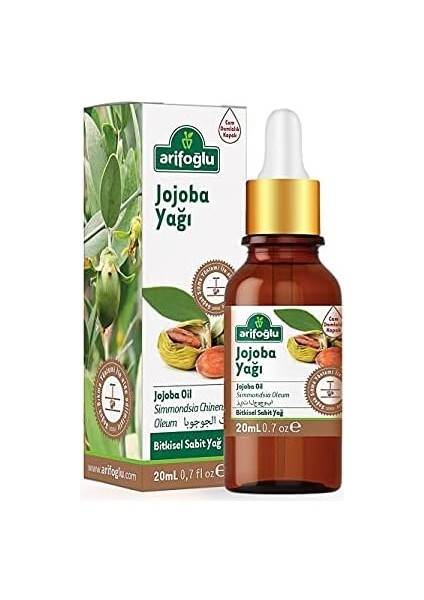 Arifoğlu Jojoba Yağı 20ML | Arifoğlu Jojoba Oil 20ML.%100 Saf fiyatları