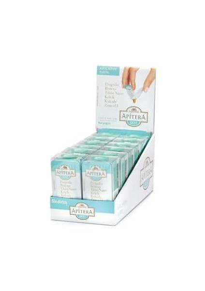 Apitera Gest 7 G x 84 Adet (Propolis, Bal, Rezene,kekik, Nane) fiyatları