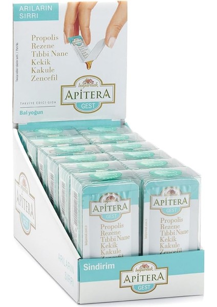 Apitera Gest 7 G x 84 Adet (Propolis, Bal, Rezene,kekik, Nane) modelleri