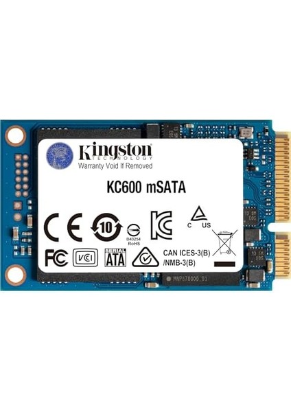 KC600 Msata 256 GB Ssd, SKC600MS/256G, 550MB/S - 500MB/S Okuma - Yazma modelleri