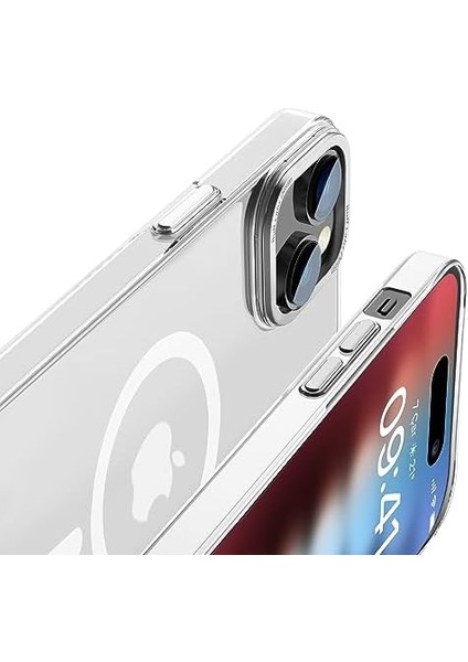 Labs 15 Taofit Manyetik Yarı Saydam Metal Çerçeveli Kılıf (Beyaz) fiyatları