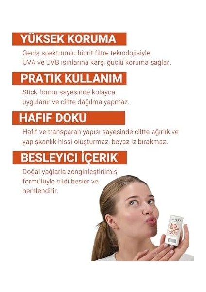 Juvera Sun Protection Stick All Skin Types 15 gr modelleri
