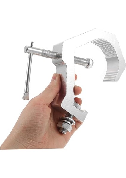 Işığı Kanca 100KG Yük Rulman Kelepçesi Alüminyum Alaşımlı Kafa C Kelepçesi Hareketli Işıklar, Kiriş Işıkları Aksesuarları fırsatları