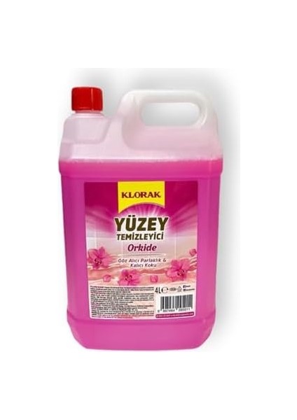 Klorak Yüzey Temizleyici 4000 ml Orkide