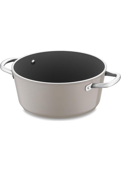 Swiss Crystal Bej Derin Tencere 24 cm modelleri