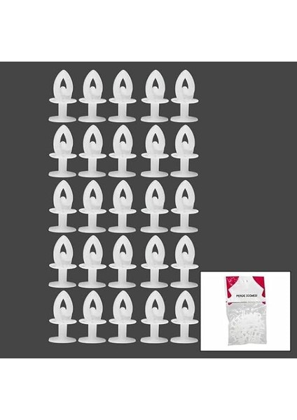 40 Adet Geçmeli Perde Korniş Düğmesi Dikiş Gerektirmez Perde Asma Geçirme Aparatı fiyatları