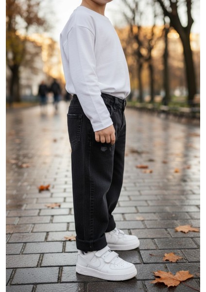 Erkek Çocuk Regular Pamuklu Denim Pantolon Jean indirimleri