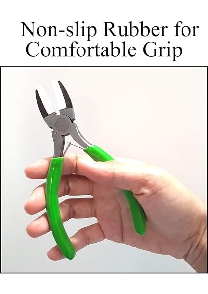 Siyah Düz Çene Pense, Ördek Gagası Düz Burun Pense, Takı Yapımı Için 5.5 Inç Hassas Pense Boncuk Tel Bükme Dıy Zanaat fırsatları