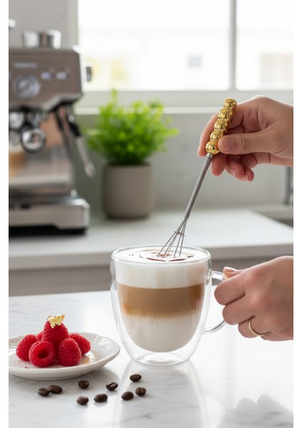 Morwood Gold Saplı Mini Artisan Çırpıcı 18 cm indirimleri