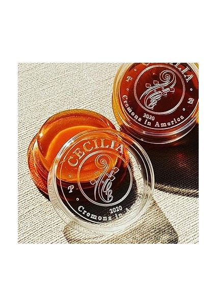 Pb 2020 Cremona In Amerıca Cecılıa 'signature Formula' Keman Için Rosin, Keman Fiyonkları Için Özel Formüle Edilmiş Keman Rosini (Yeni 'sıvı Form Karışım Yöntemi') (Mını (Yarım Kek)) modelleri