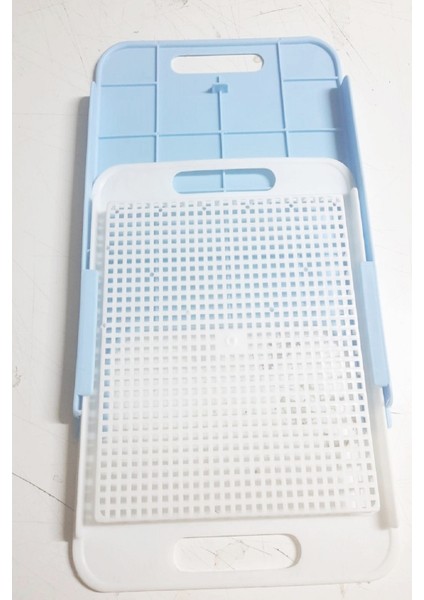 Süzgeçli Doğrama Tahtası - Açılır Kapanır Ayarlanabilir Evye Yıkama Doğrama Aparatı Plastik fırsatları