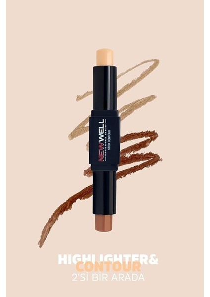 Well Kontür - Prof. Contour Stick - Çift Taraflı 8680923304953 fırsatları