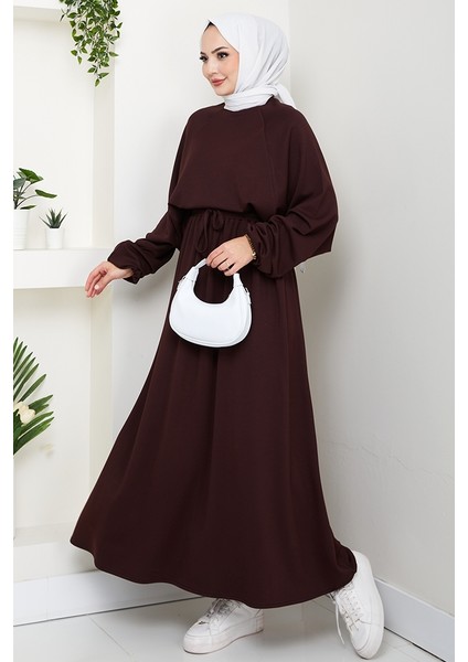 Evsan Tunik Etek Oysho Ikili Takım 1650 - Kahve