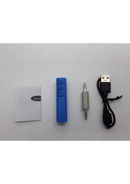 Bluetooth Araç Kiti Hands Free Müzik Alıcısı Ses Adaptörü Aux Siyah indirimleri