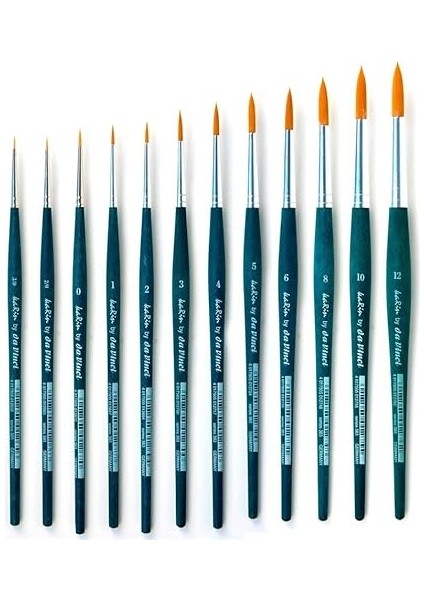 Vinci 383T5 Seri No: 8 Yuvarlak Sentetik Fırça modelleri