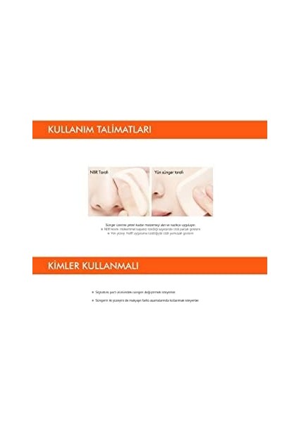 Mıssha Çift Taraflı Makyaj Süngeri Nbr Flocking Dual Puff 2 Adet modelleri