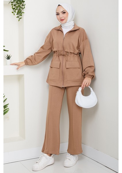 Kapak Cepli Oysho Ikili Takım 1652 - Vizon modelleri