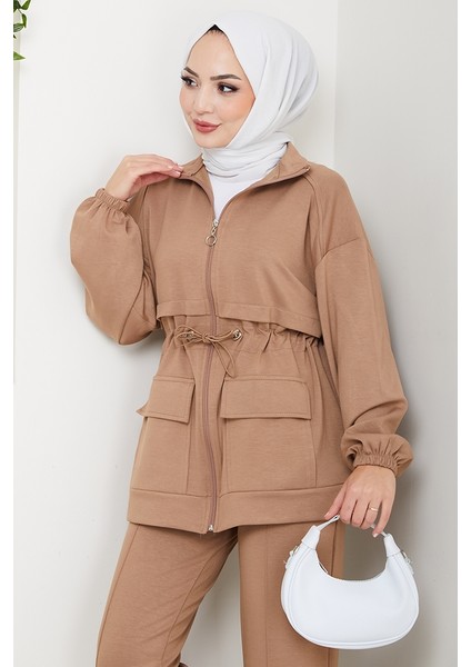 Kapak Cepli Oysho Ikili Takım 1652 - Vizon fırsatları