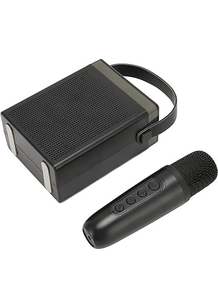 Kablosuz Hoparlör, Karaoke -Machine Set Chargable Rgb Light 1800MAH Açık Havada (Black) indirimleri