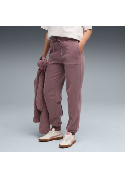 Markali Puma Her High-Waist Kadın Kırmızı Eşofman Altı 63301288