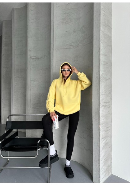 Zr Unisex Kanguru Cepli Kapüşonlu Sweatshirt