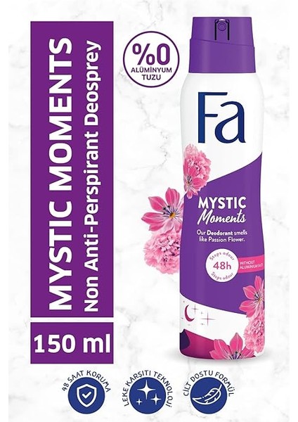 Mystic Moment Çiçek Kokulu Kadın 150 ml Deosprey fiyatları