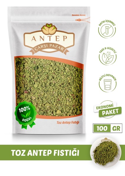 Toz Antep Fıstığı (Boz İçten Çekilmiş) | 100 Gr.