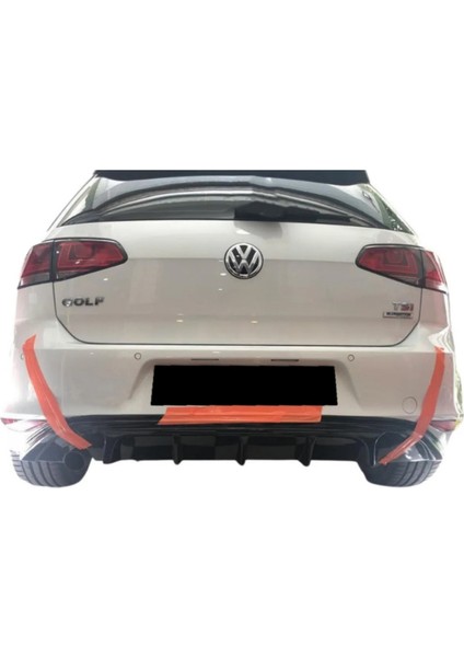 Volkswagen Golf 7 Style Difüzör Plastik 2012-2017 Parlak Siyah