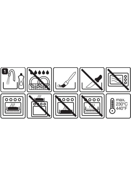 Inspiration Kelepçeli Dikdörtgen Kek Kalıbı 35X24 cm modelleri