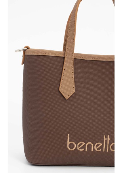 Benetton Kadın Kol Çantası Kahve-Camel BNT1654 indirimleri