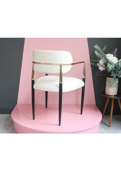 Modern Metal Ayaklı Sandalye/Makyaj Sandalyesi modelleri