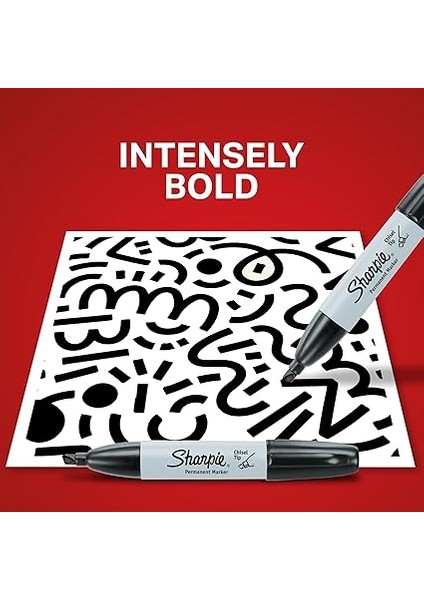 38203 Chisel Kesik Uçlu Mavi Permanent Kalem indirimleri