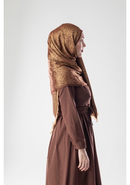 Sand Veil Desenli Dokuma Pamuk Şal fırsatları