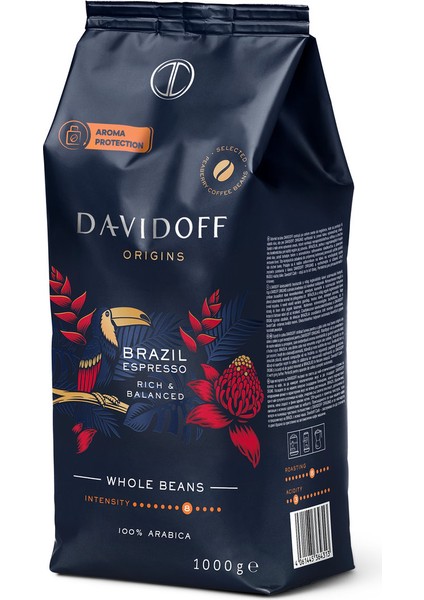 Davıdoff Café Origins Brazil - 1 kg Çekirdek Kahve fiyatları