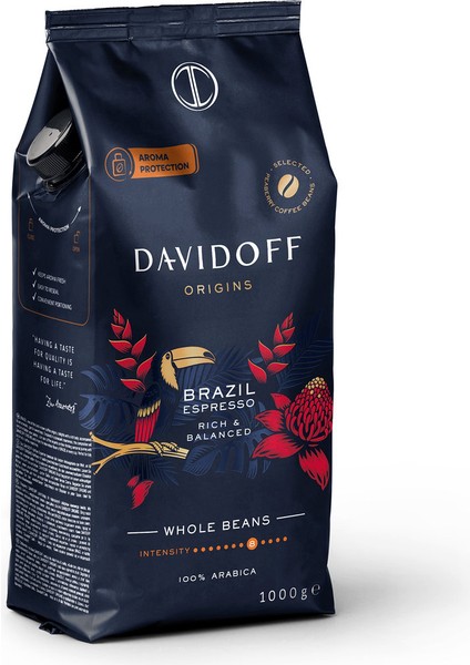 Davıdoff Café Origins Brazil - 1 kg Çekirdek Kahve modelleri