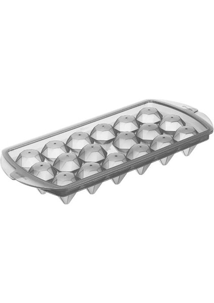 18 Bölmeli Elmas Şeklinde Dekoratif Şekilli Pratik Buz Kalıbı