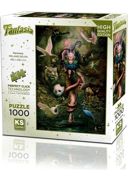 Games 20678 Uyum 1000 Parça Puzzle -Ks Puzzle