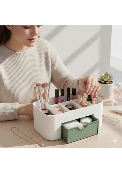 Çok Bölmeli Masaüstü Organizer – Çekmeceli fiyatları